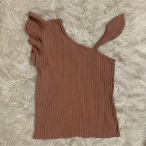 Lucca couture blush top size small